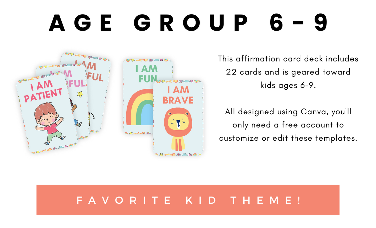 Affirmation Card Printables